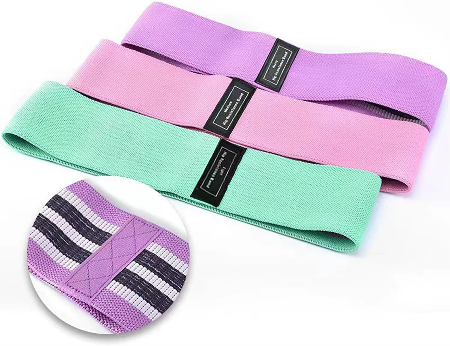 Fabric exercise bands available colors - photo 5