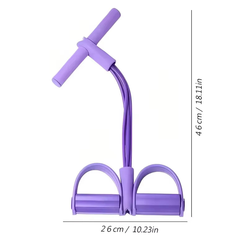 Portable sit-up trainer rolled for storage - photo 7