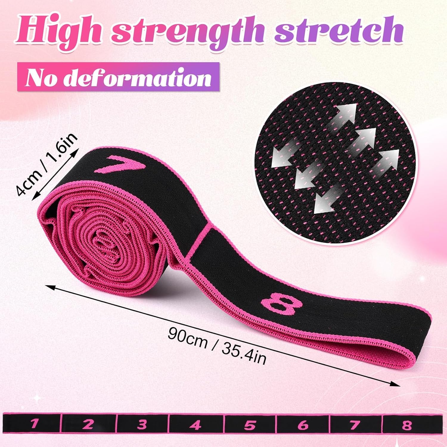 Numbered stretching band set product details - photo 7