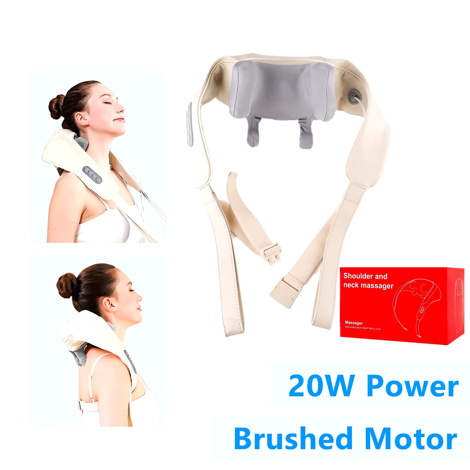Portable neck massager for desk and car use - photo 10