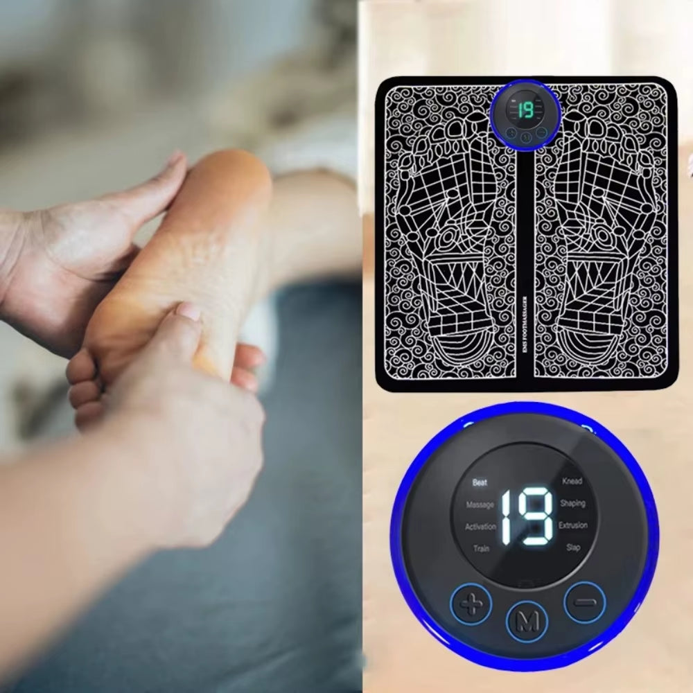 Folding EMS foot massage pad for tired feet - photo 2