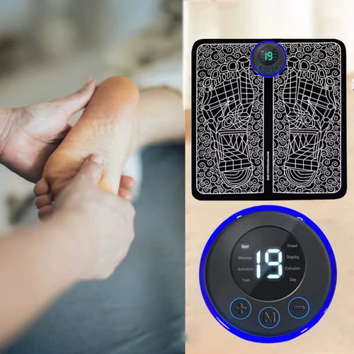 Folding EMS foot massage pad for tired feet - photo 2