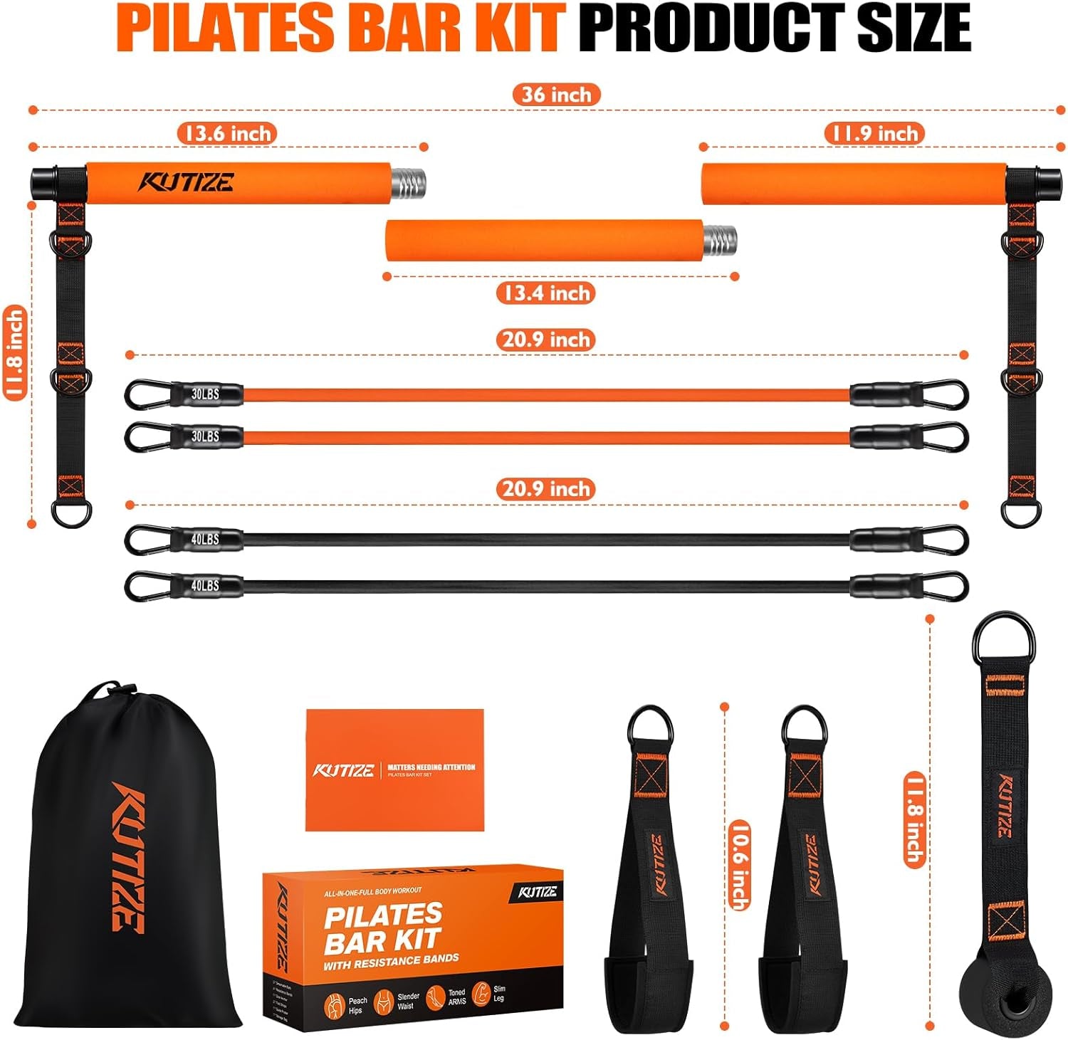 Adjustable Pilates bar sections assembly - photo 4