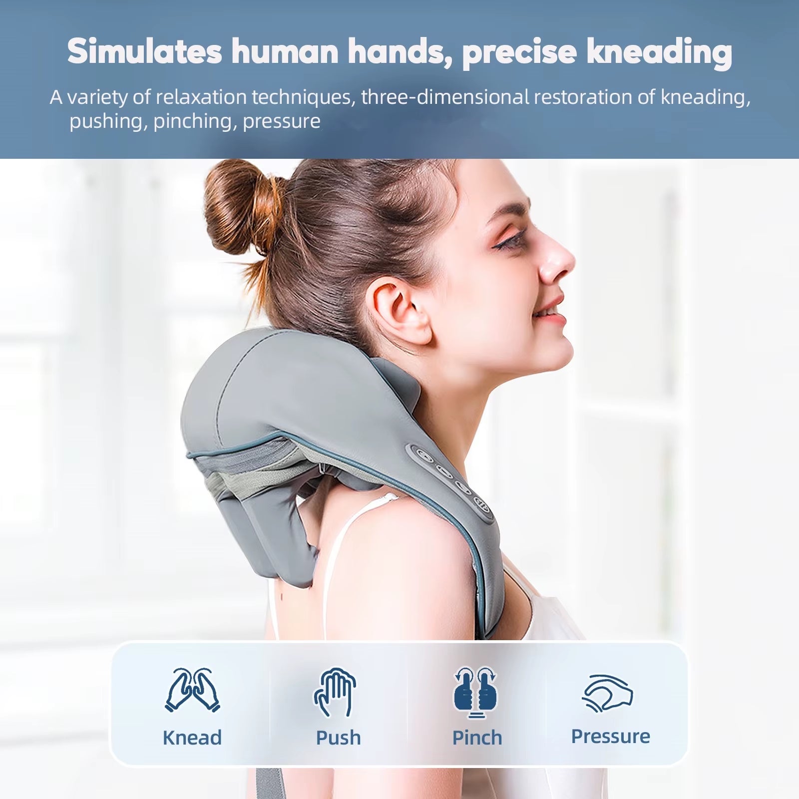 Neck and shoulder massager available colors - photo 7