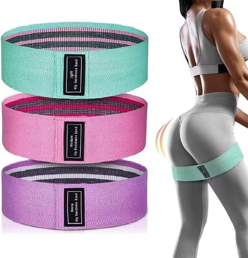 Fabric resistance band set with carry pouch - photo 7