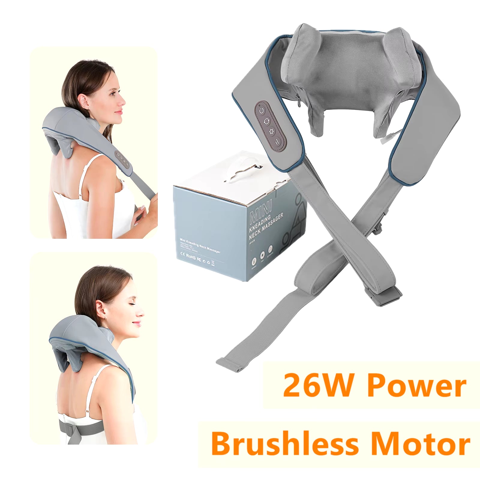 Neck massager control buttons and settings - photo 9