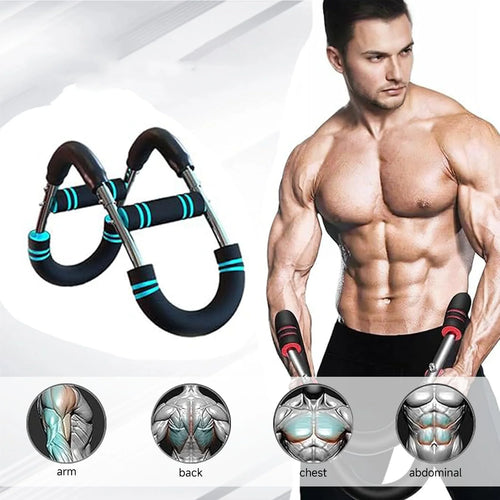 Detachable resistance band chest expander for upper body - photo 2