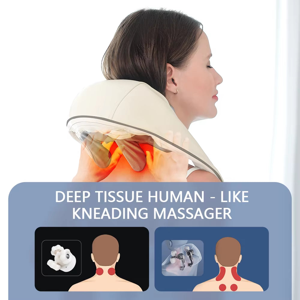 Rechargeable cordless massage shawl - photo 6